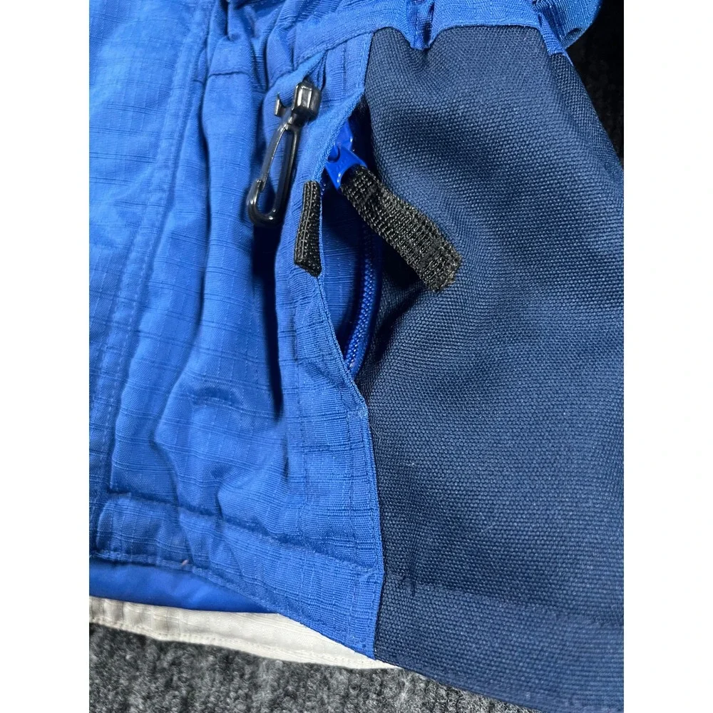 COLUMBIA Tectonite Winter Parka Kids 3T Blue Heavy Coat Hooded Insulated Snow
